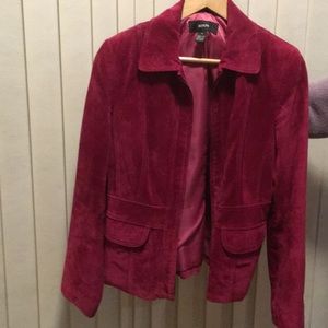 Fuchsia Suede jacket